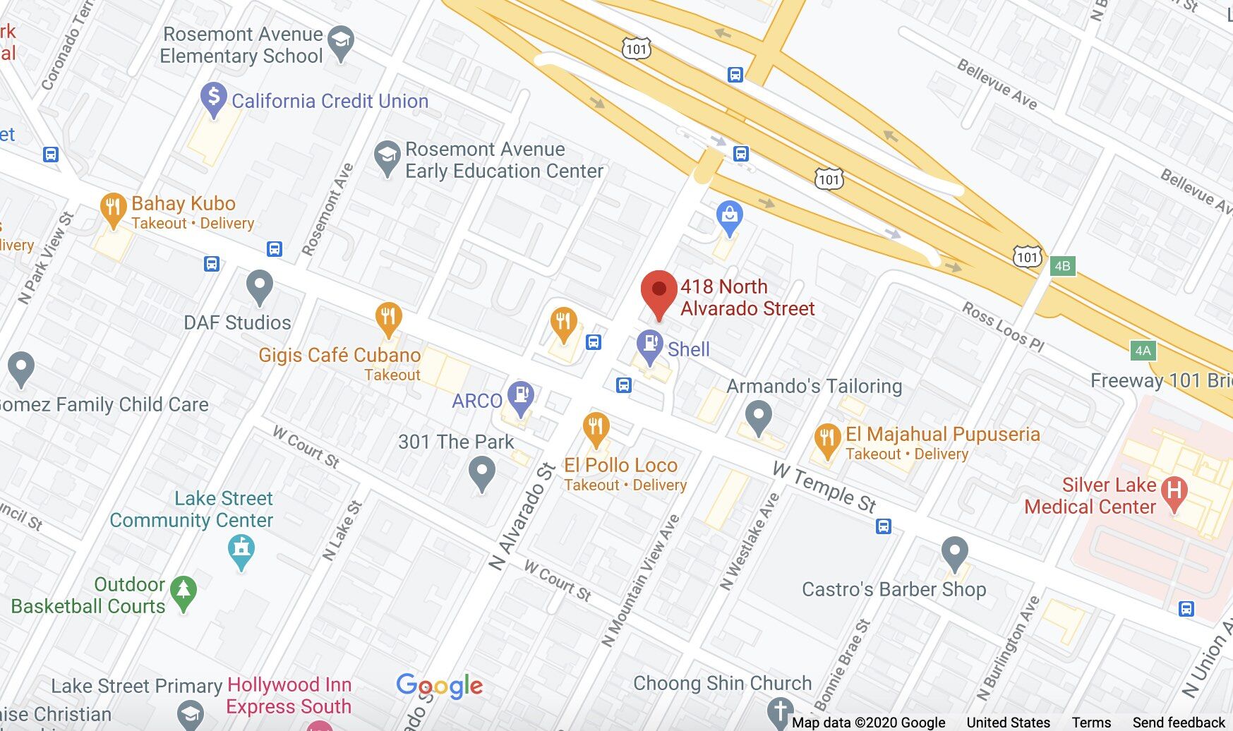 418 Alvarado map